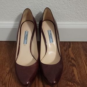 Prada Heels 37 1/2